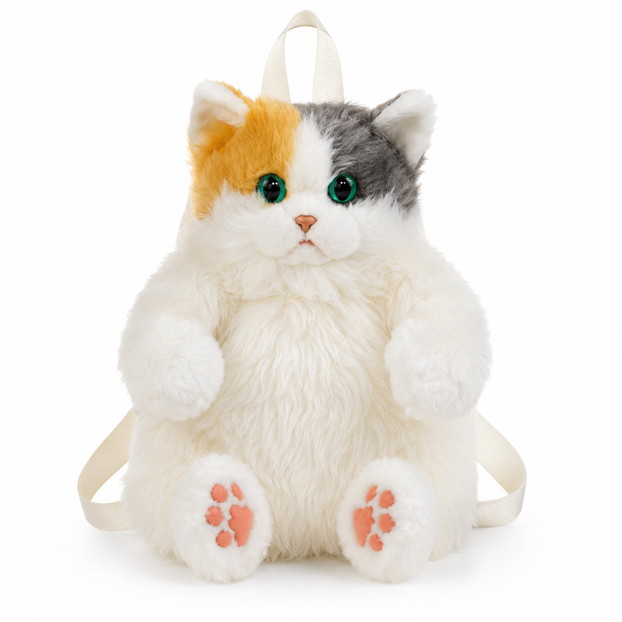 Realistic Cat Shaped Backpack