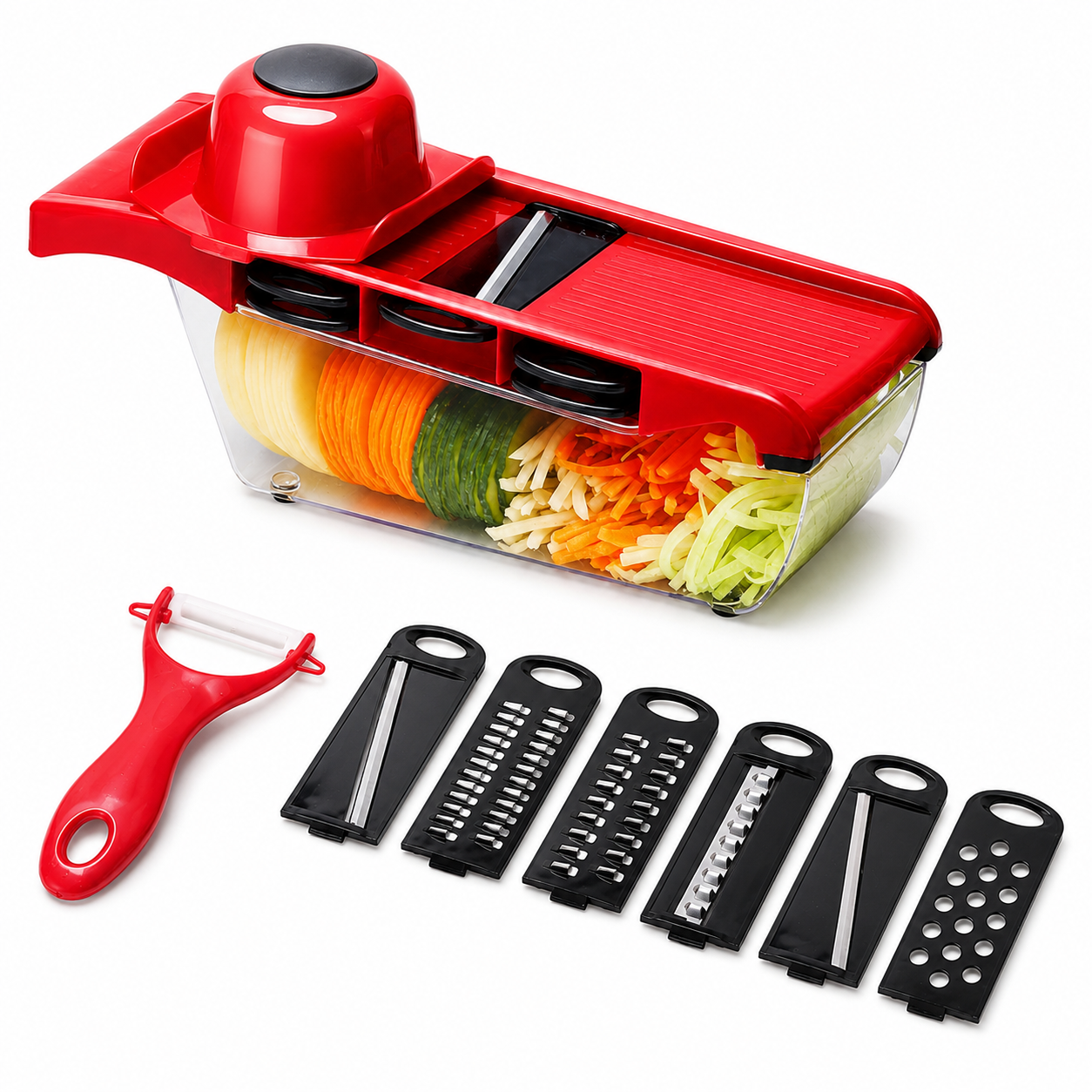 10-in-1 Mandoline Slicer Vegetable Cutter