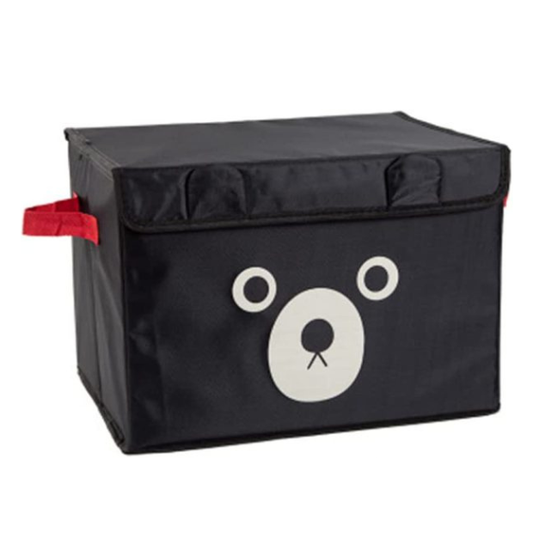 Panda Cartoon Storage Box | Foldable Toy Organizer