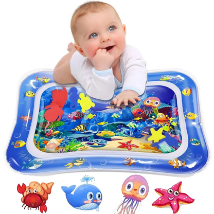 Inflatable Water Play Mat for Baby Tummy Time