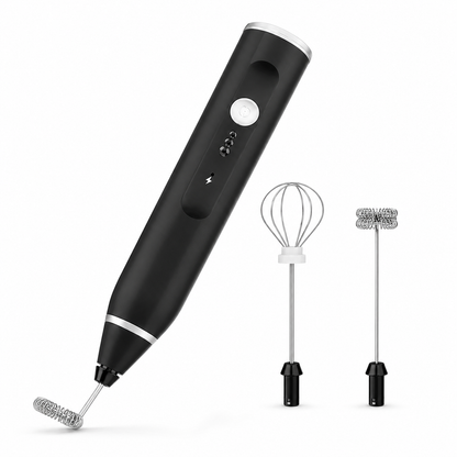 2-in-1 Coffee Beater Rechargeable – Smooth Mixing, Easy Use