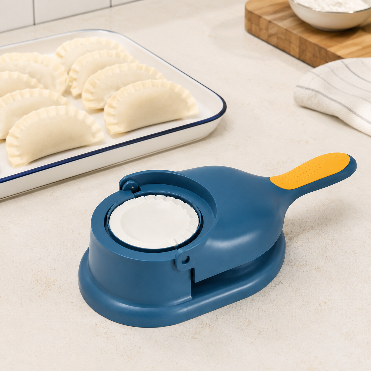 2-in-1 Manual Dumpling Maker & Dough Press