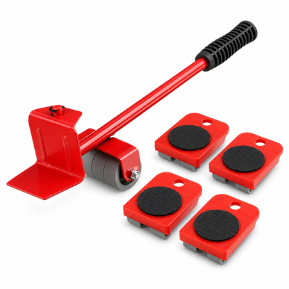 5-in-1 Heavy Furniture Move Tool Transport Lifter Shifter Moving Kit