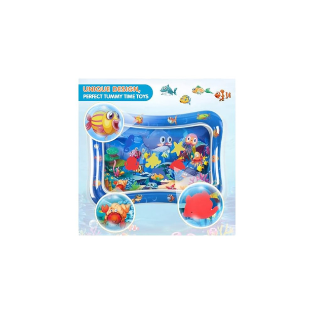 Inflatable Water Play Mat for Baby Tummy Time