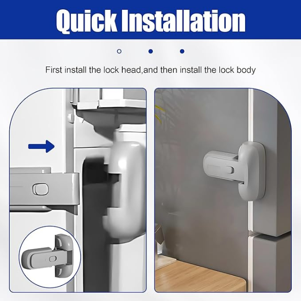 Fridge Lock for Kids Safety
