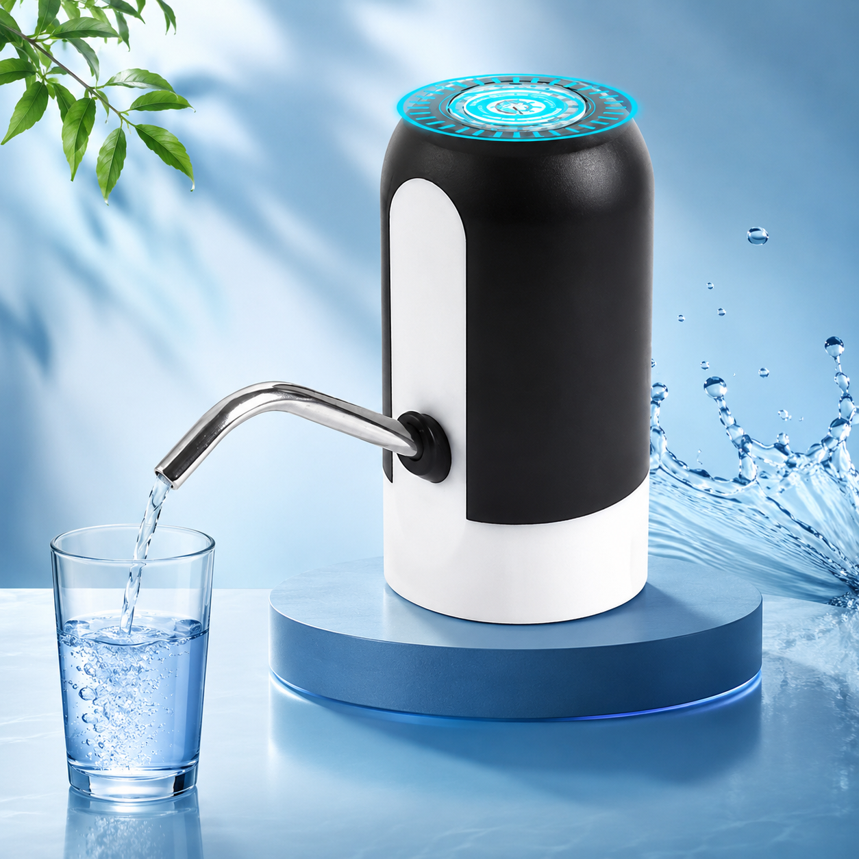 Automatic Rechargeable Water Dispenser Pump – USB Electric Bottle Pump