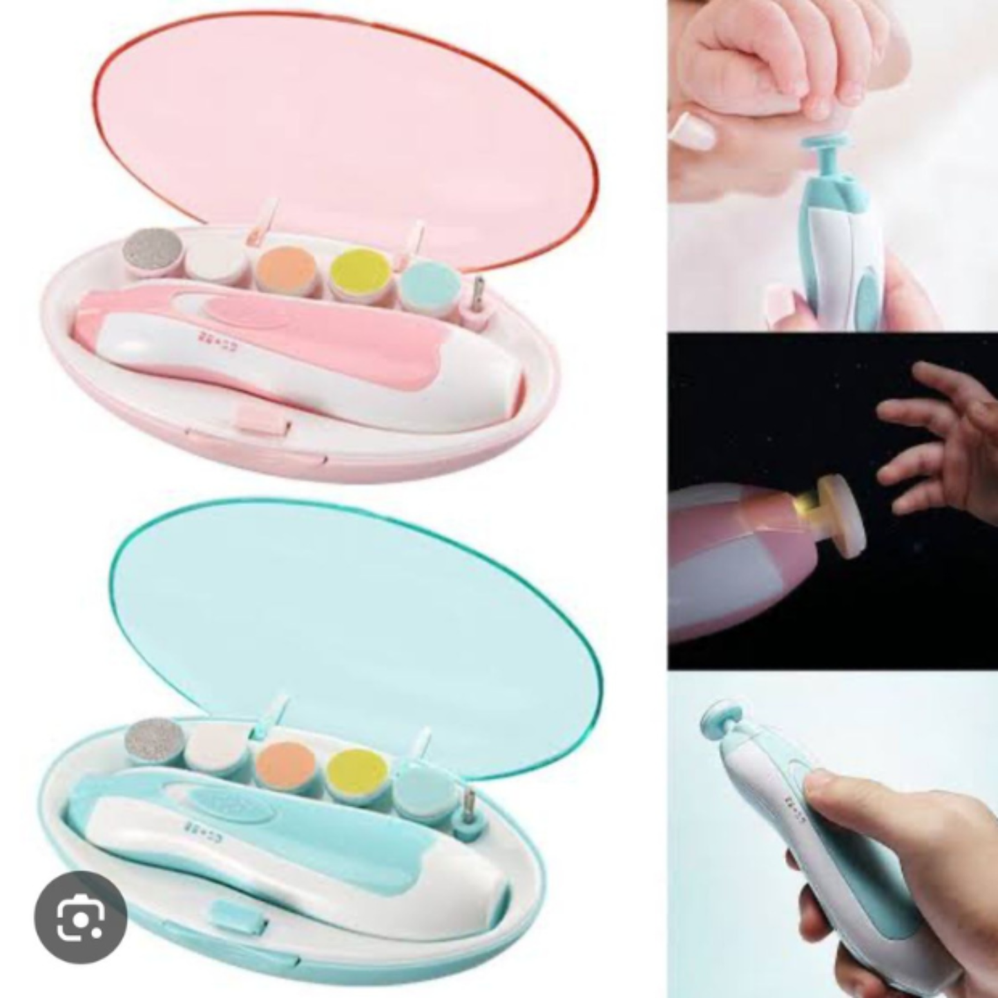Baby Electric Nail Trimmer & Clipper Kit