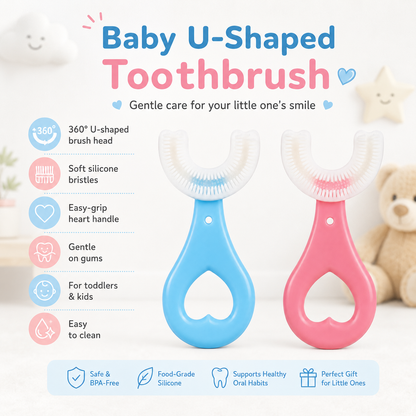 Baby Toothbrush Children's Teeth Cleaning Brush