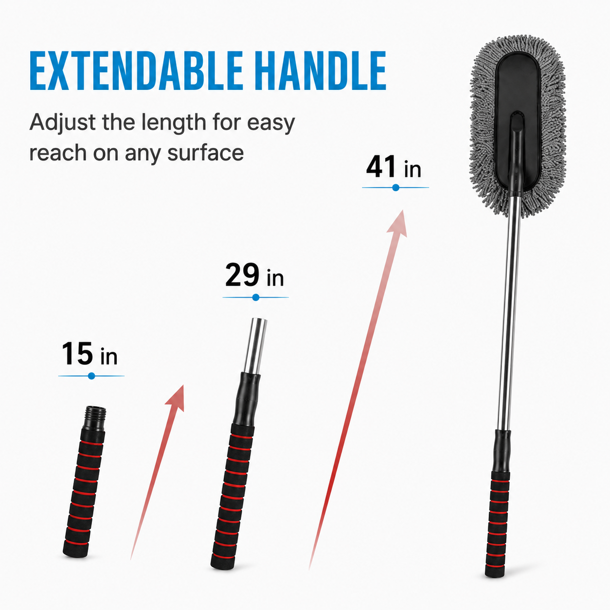 Car Cleaning Mop for Exterior & Interior