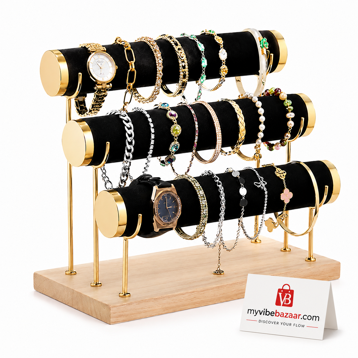 3-Tier Jewelry & Bangle Organizer
