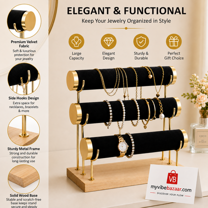 3-Tier Jewelry & Bangle Organizer