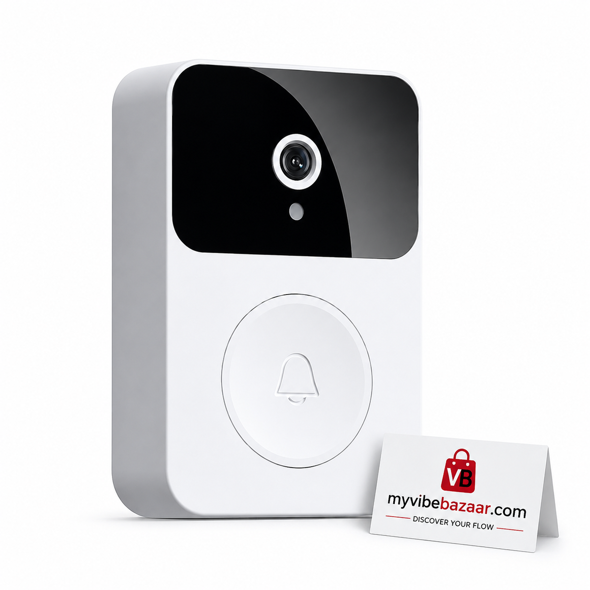 Smart Wireless Video Doorbell – HD Night Vision & Two-Way Audio