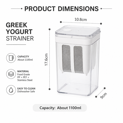 Greek Yogurt Strainer - Classic