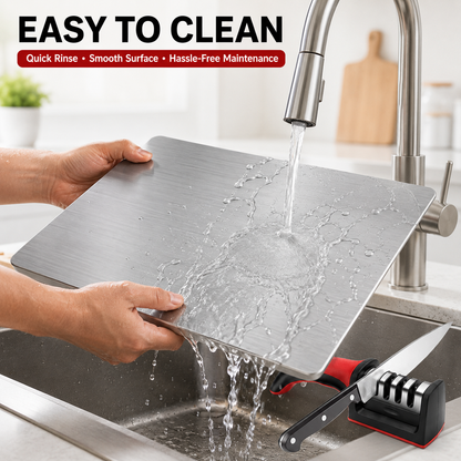 Food-Grade Stainless Steel Cutting Board