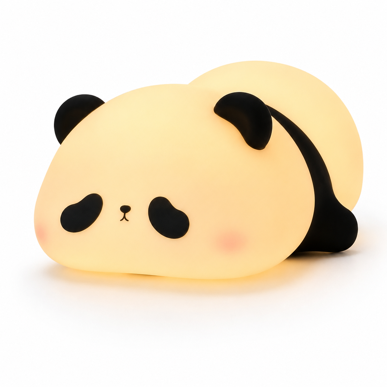 Cute Panda Silicone Night Light – Soft Touch LED Lamp for Bedroom