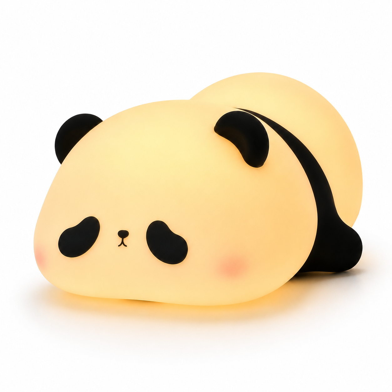 Cute Panda Silicone Night Light – Soft Touch LED Lamp for Bedroom