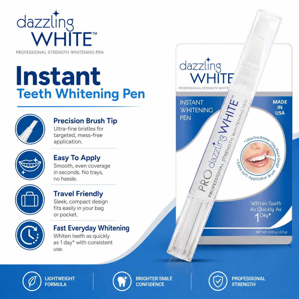 Dazzling White Teeth Whitening Pen