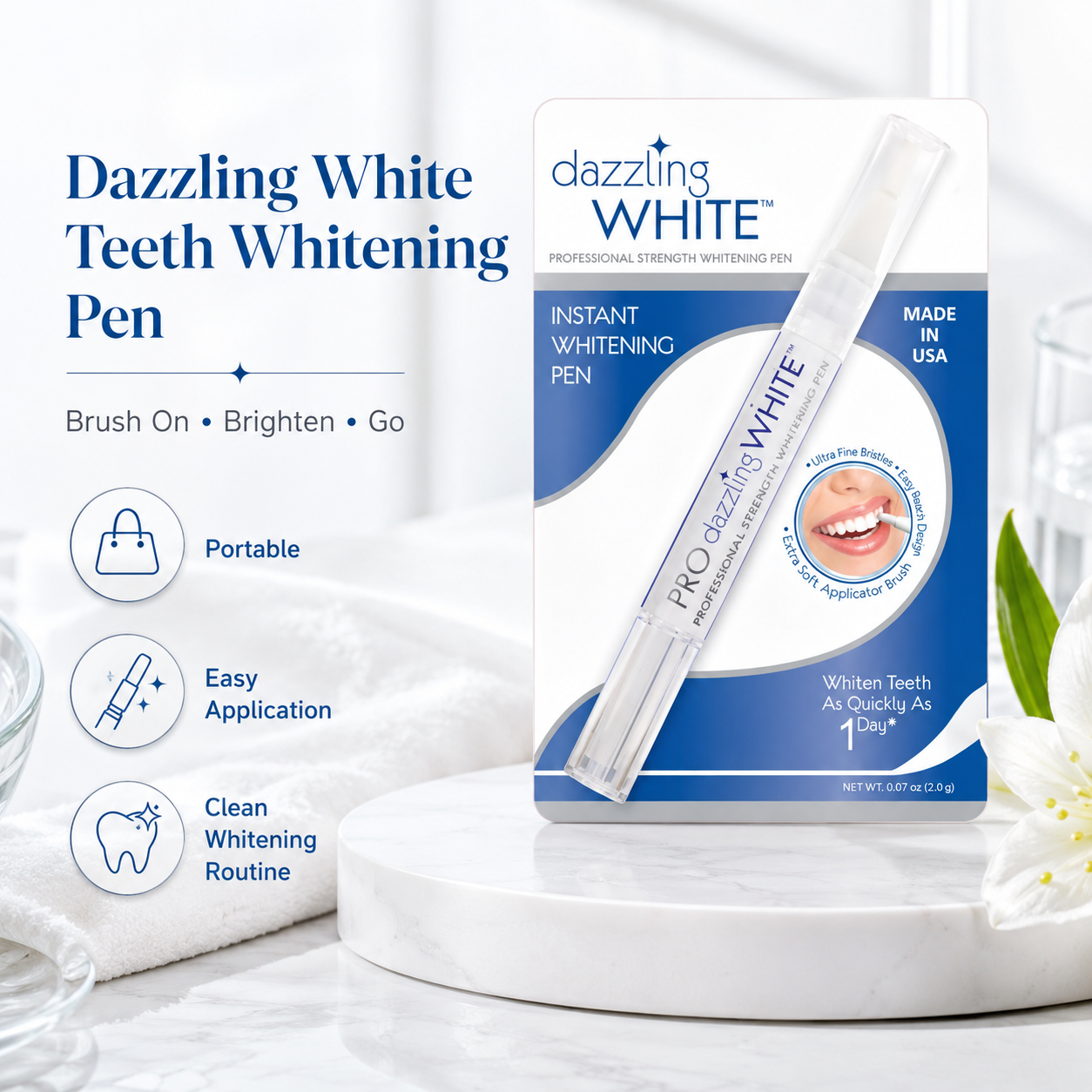 Dazzling White Teeth Whitening Pen