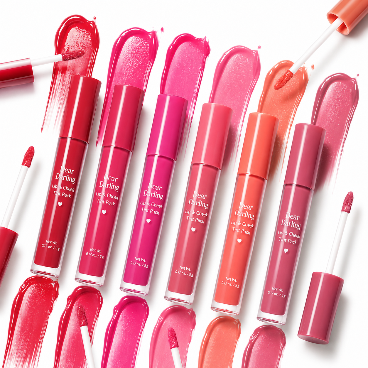 Dear Darling Lip & Cheek Tint Pack (6 Pcs )
