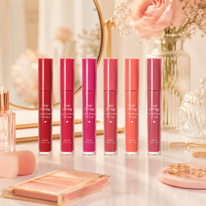 Dear Darling Lip & Cheek Tint Pack (6 Pcs )