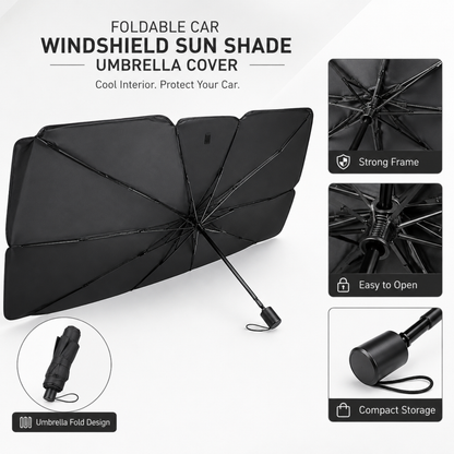 Foldable Car Windshield Sun Shade Umbrella Cover