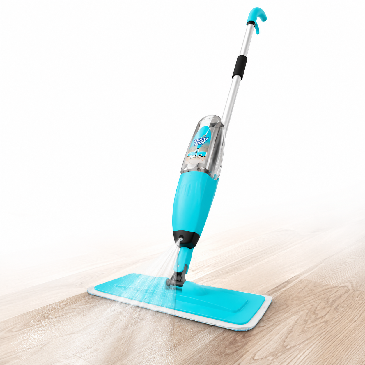 Magic Spray Mop With Extendable Handle | Microfiber Floor Cleaning Mop