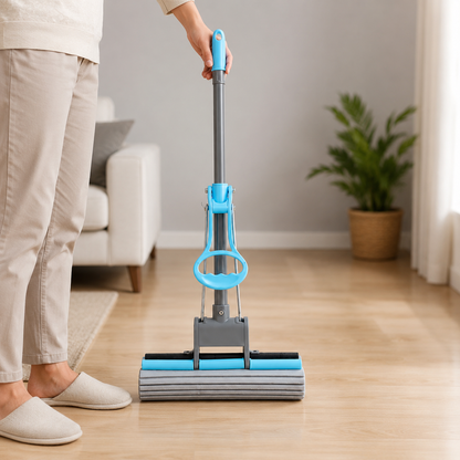 Magic PVA Sponge Mop  with Telescopic Handle