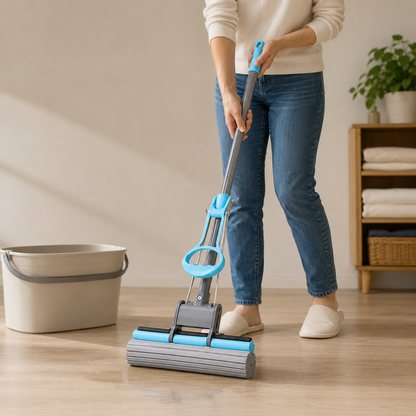 Magic PVA Sponge Mop  with Telescopic Handle