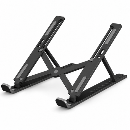 Metal Body Laptop Stand | Creative Folding Storage Bracket