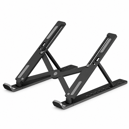 Metal Body Laptop Stand | Creative Folding Storage Bracket