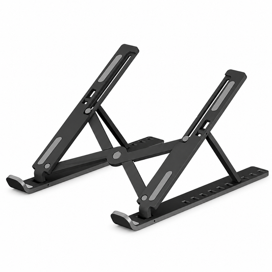 Metal Body Laptop Stand | Creative Folding Storage Bracket