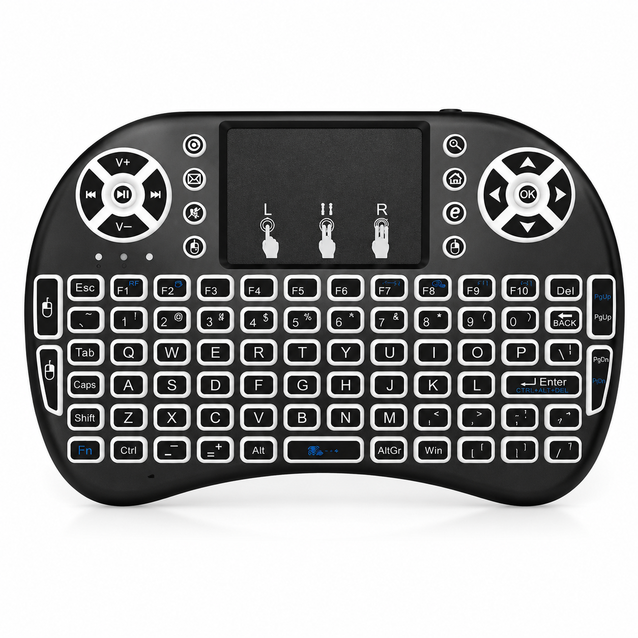 Mini i8 2.4G Wireless Keyboard with Touchpad & Backlight