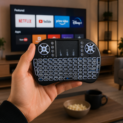 Mini i8 2.4G Wireless Keyboard with Touchpad & Backlight