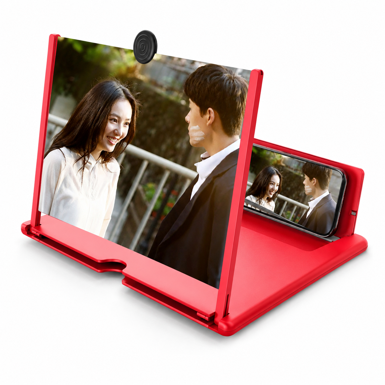 Mobile Screen Magnifier  – Foldable Phone Screen Enlarger Stand for Movies & Gaming