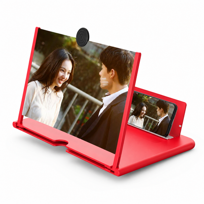 Mobile Screen Magnifier  – Foldable Phone Screen Enlarger Stand for Movies & Gaming