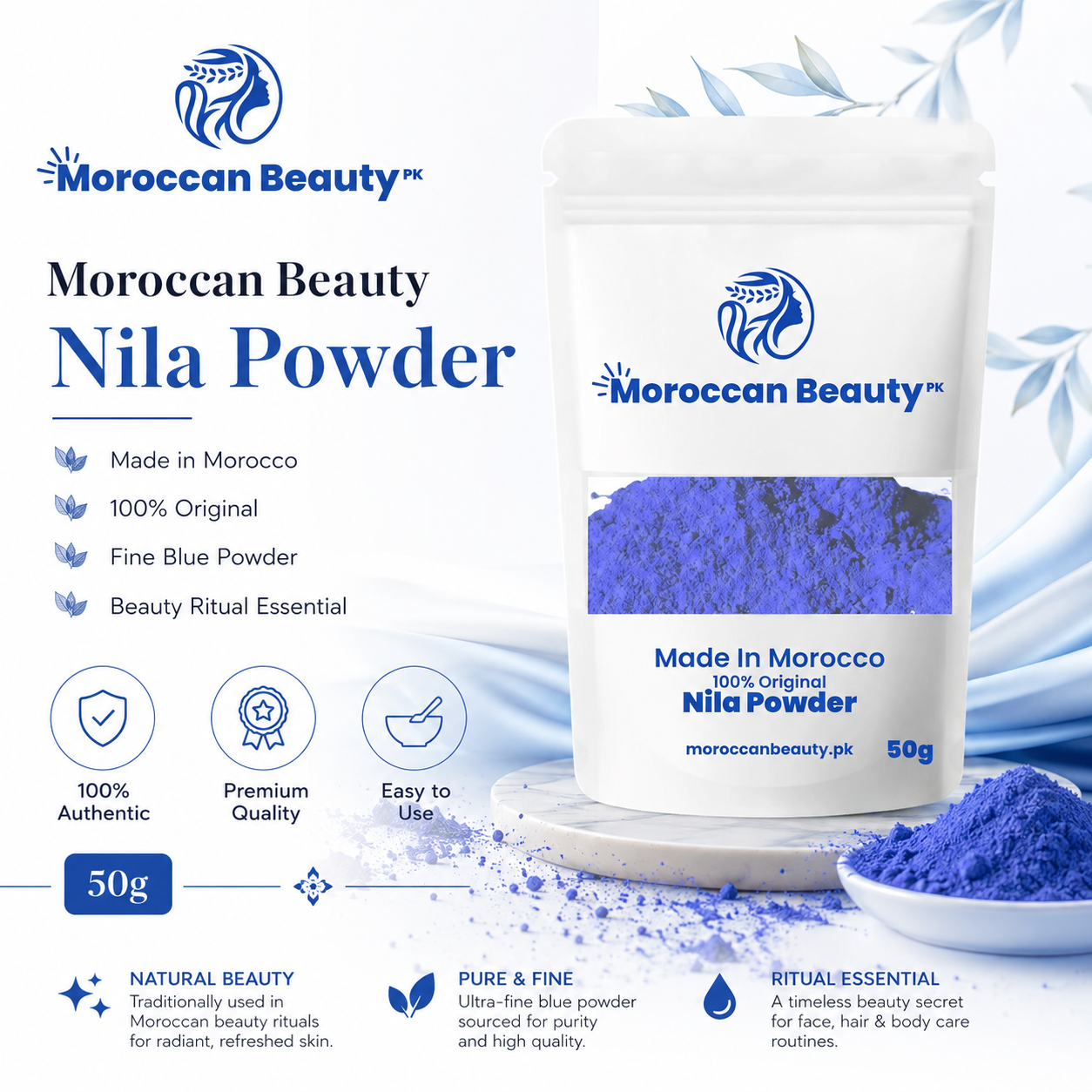 Moroccan Beauty Nila Powder 50g