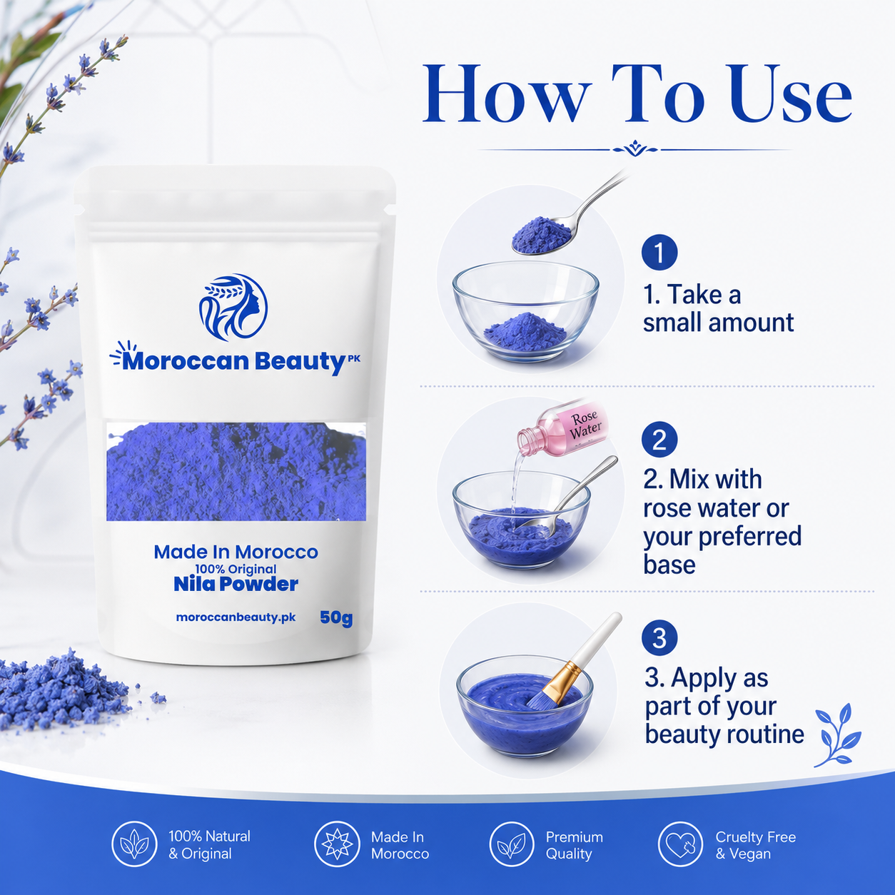 Moroccan Beauty Nila Powder 50g