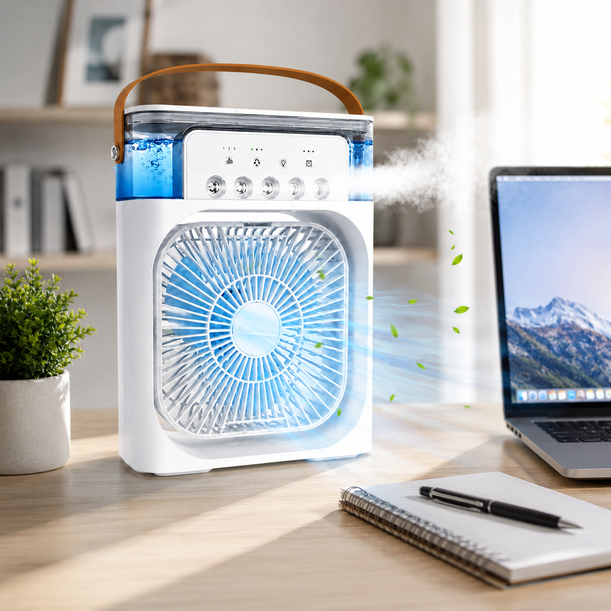 Next Nova Imported 10 Portable Air Cooler Fan – 3-in-1 Mini AC