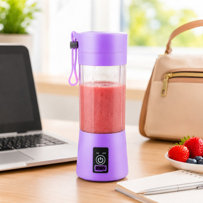 Portable Mini 6-Blade Juicer Blender |  USB Rechargeable