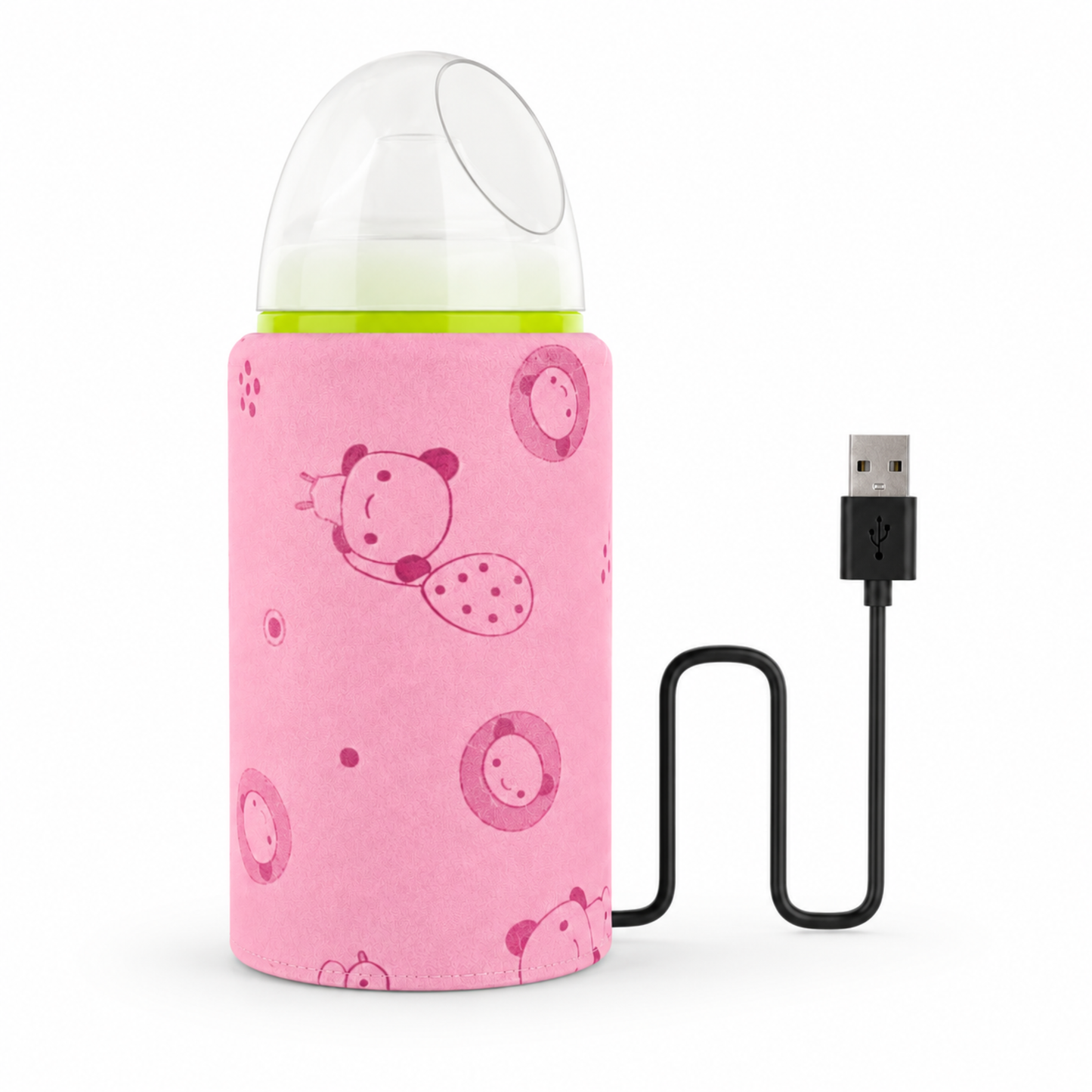 Portable USB Baby Bottle Warmer – Travel Milk Heater Sleeve