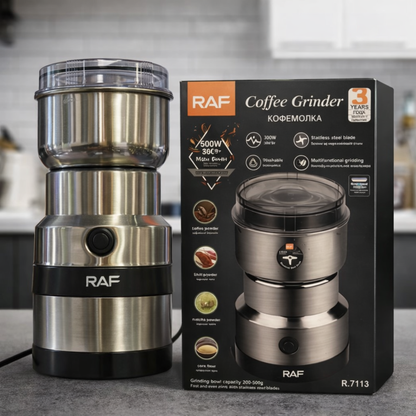 RAF 300W Electric Coffee & Spice Grinder