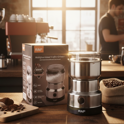 RAF 300W Electric Coffee & Spice Grinder