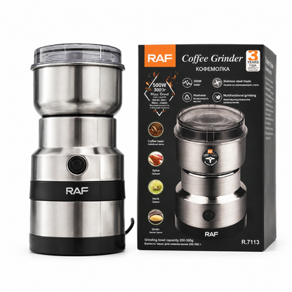 RAF 300W Electric Coffee & Spice Grinder