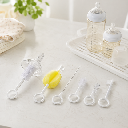 Royal 6-Piece Baby Bottle Cleaning Brush Set