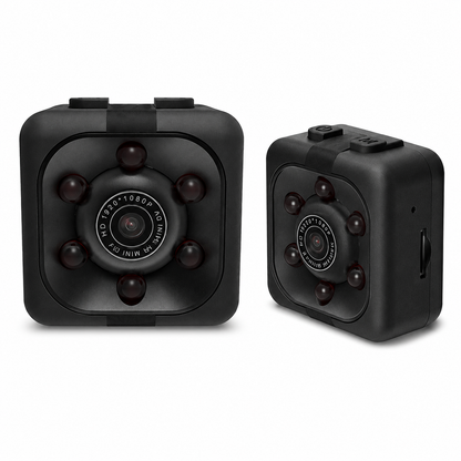 SQ6 Mini HD Security Camera – Portable Compact Night Vision Camera with Stand Holders