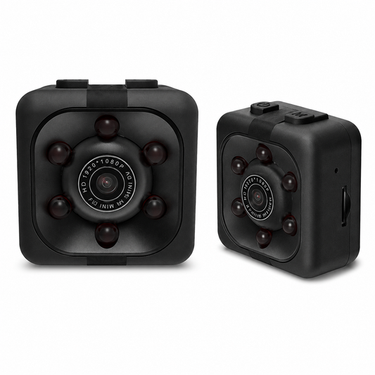 SQ6 Mini HD Security Camera – Portable Compact Night Vision Camera with Stand Holders