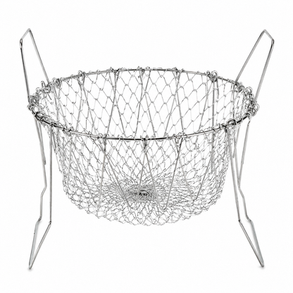 Stainless Steel Multi-Functional Foldable Chef Basket