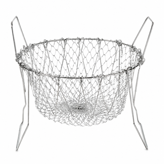 Stainless Steel Multi-Functional Foldable Chef Basket