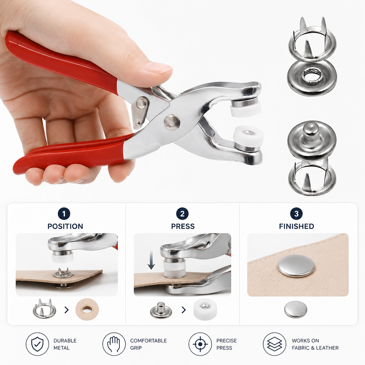Tich Button Plier Kit