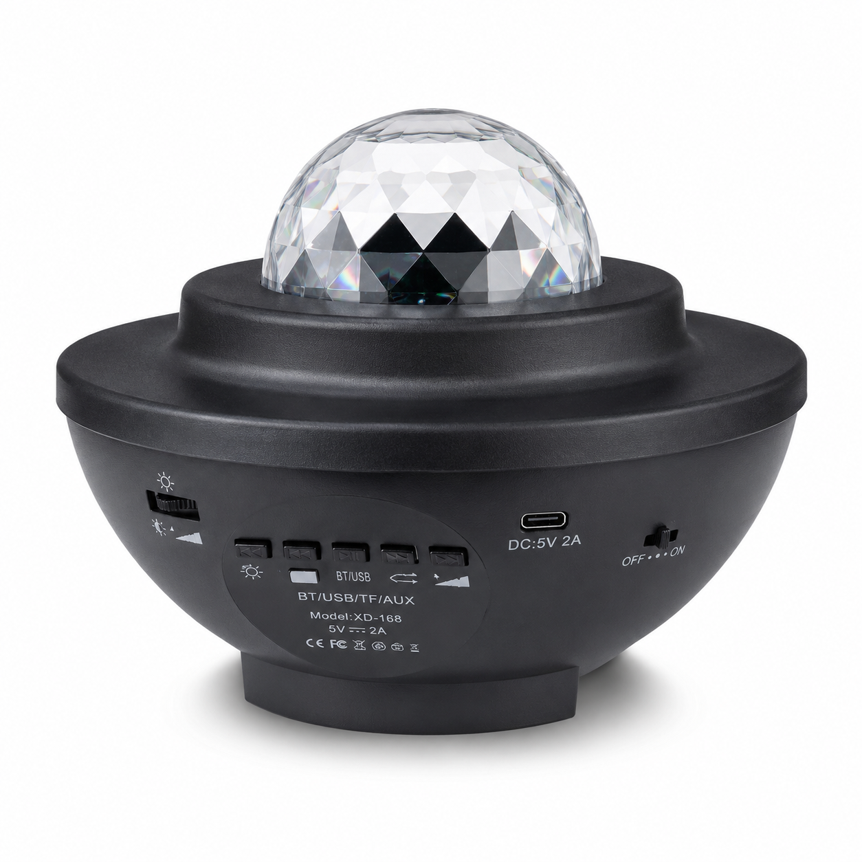 USB Starry Projector Light with Bluetooth Speaker